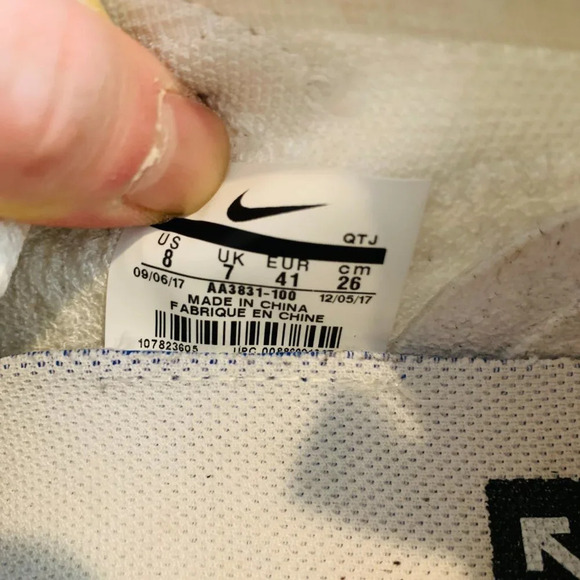 Nike x Off-White Vapormax White US 8 - Picture 12 of 16